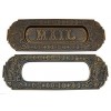 "Mail" Brass Letter Plate 